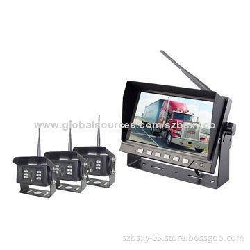 2.4G Digital Wireless Rear View Car Camera System for Fork Trucks